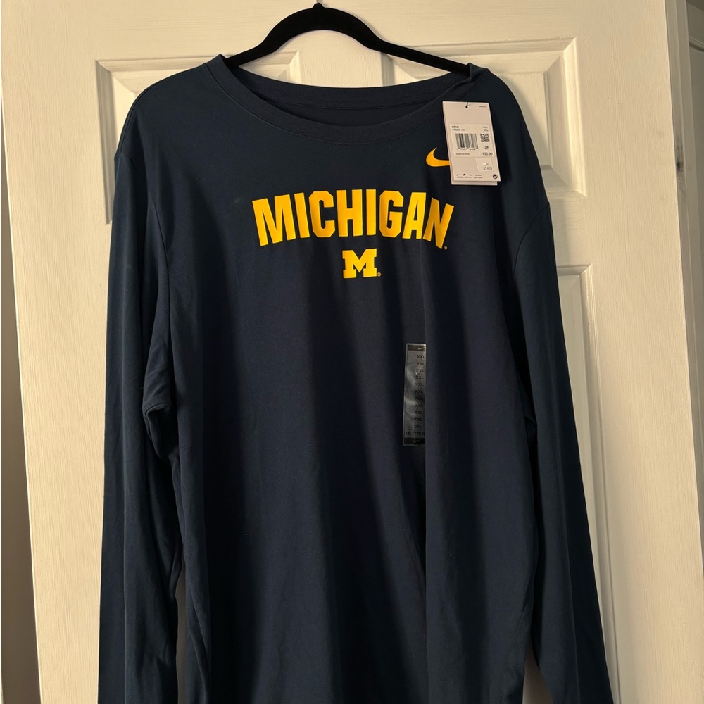 Nike Dri-Fit University of Michigan long sleeve
